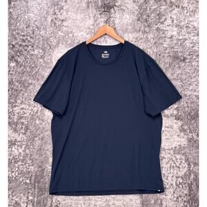 Path Projects Shirt 2XL Mens Basic Tee Short Sleeve Blue